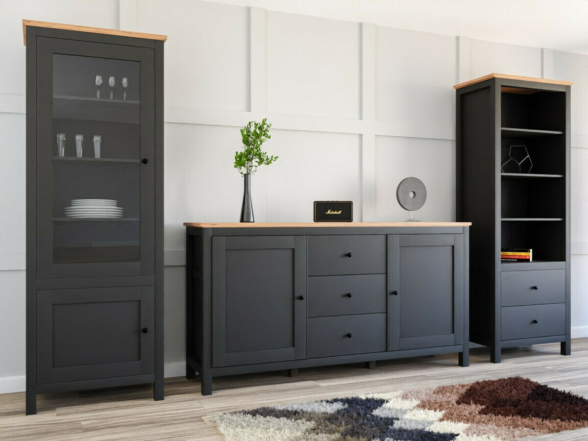 Regal Sordoro 113 (Grafit + Artisan hrast)