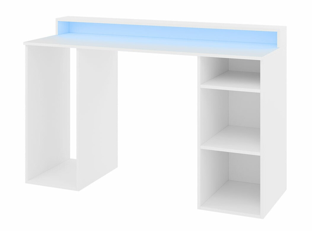 Gaming miza Lila (Bela)