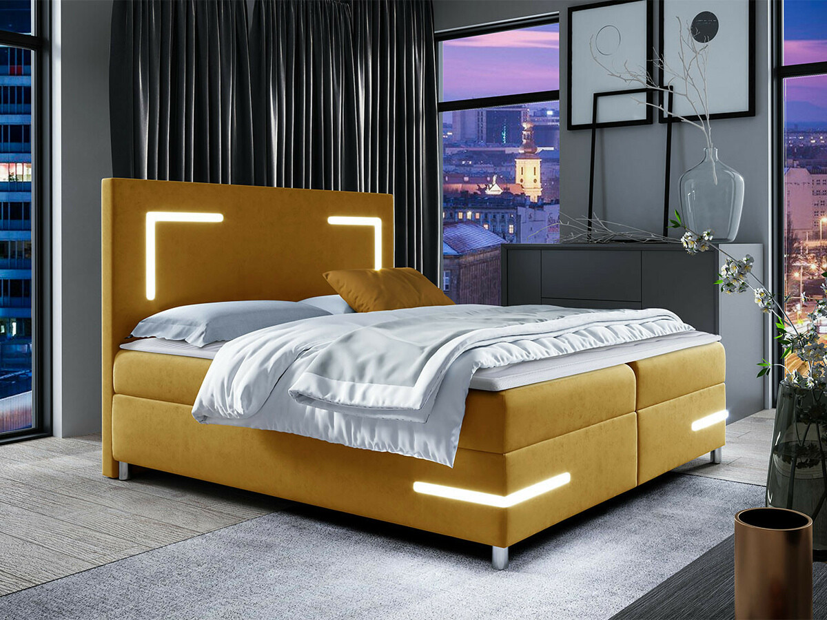 Boxspring postelja Vallis (Fresh 37)