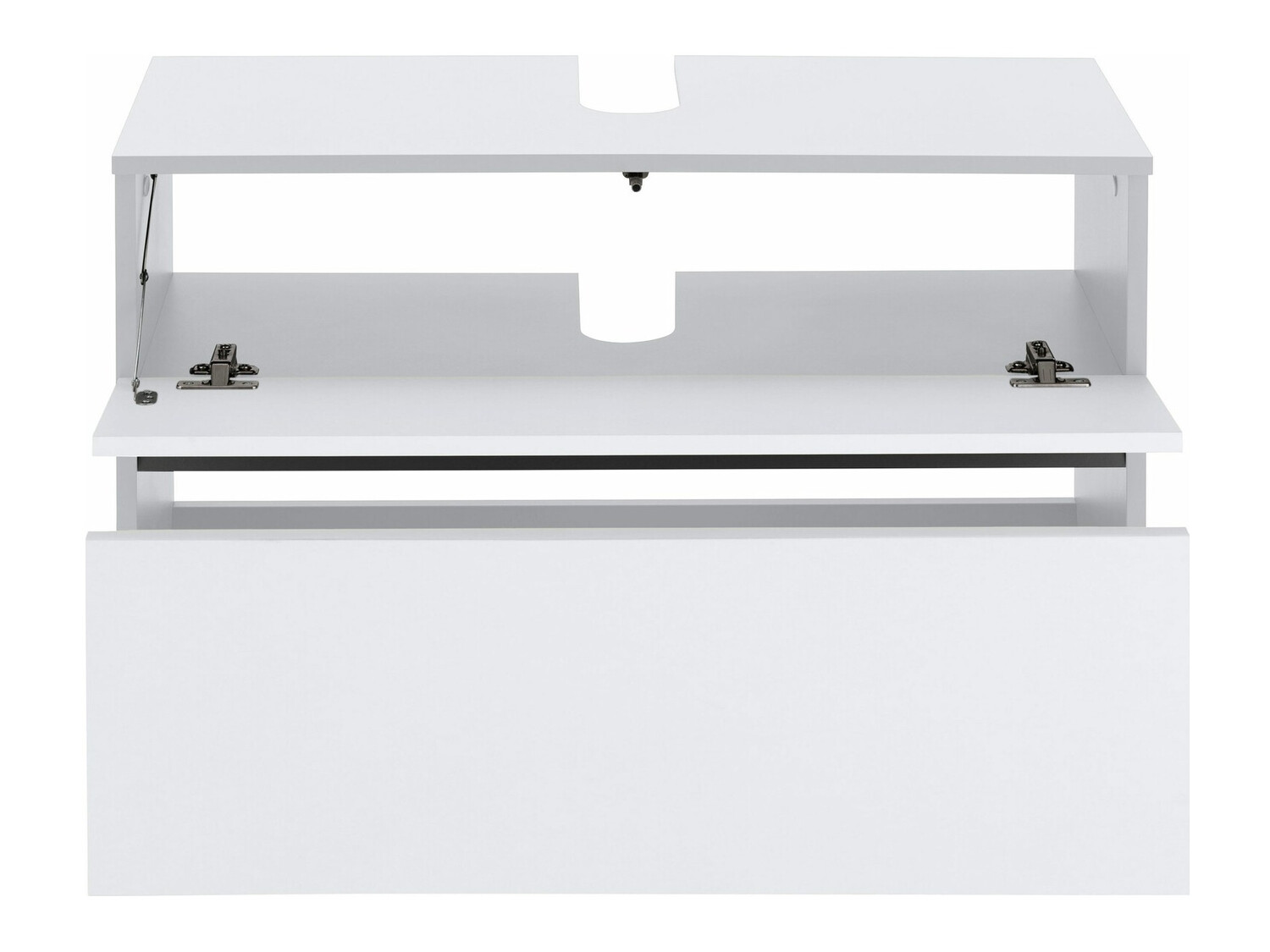 Prostostoječa kopalniška omarica za umivalnik Soncamu 109 (Bela)