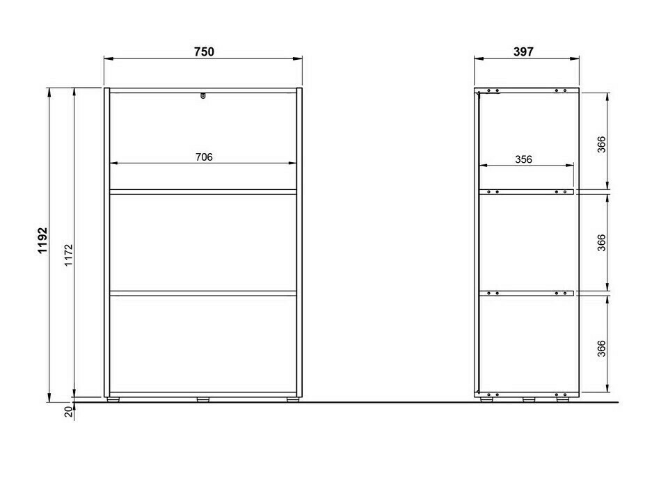 Regal Fivcalu 103 (Navarra hrast + Grafit)