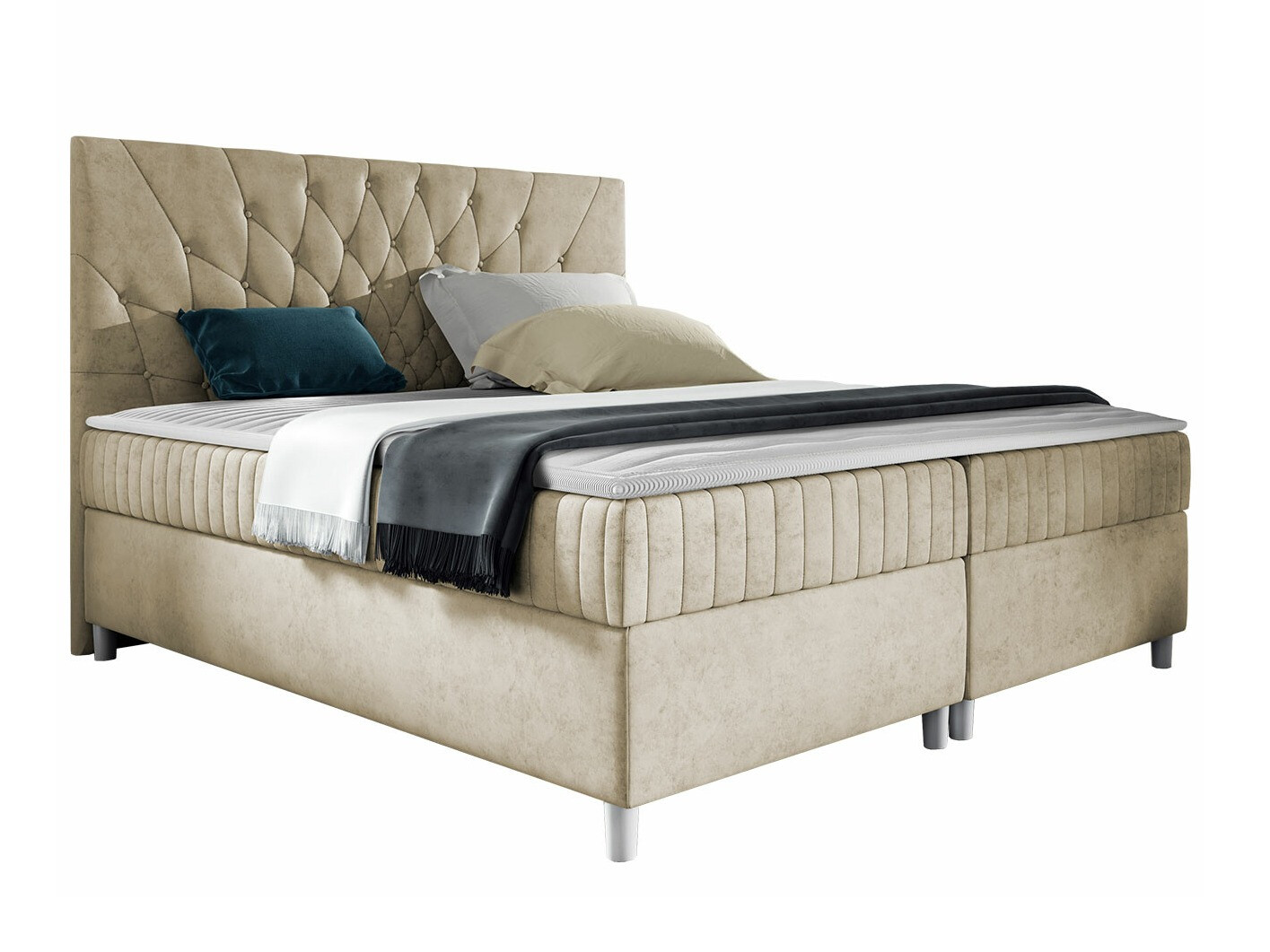 Boxspring postelja Civitas (Manila 02)