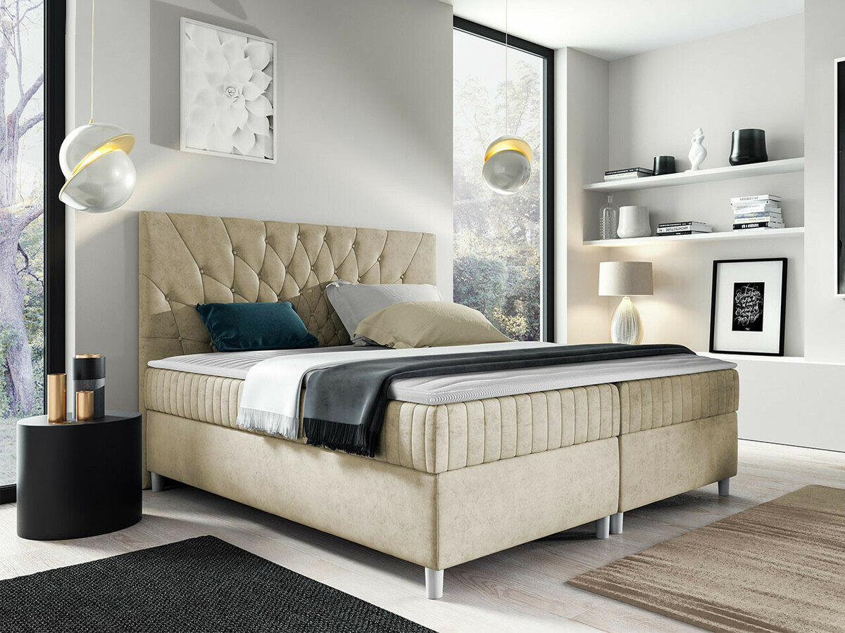 Boxspring postelja Civitas (Manila 02)