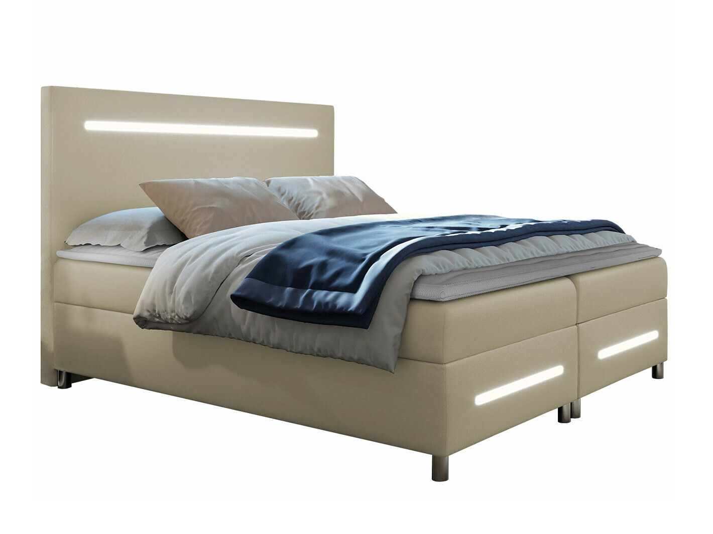 Boxspring postelja Pluvia (Soft 033)
