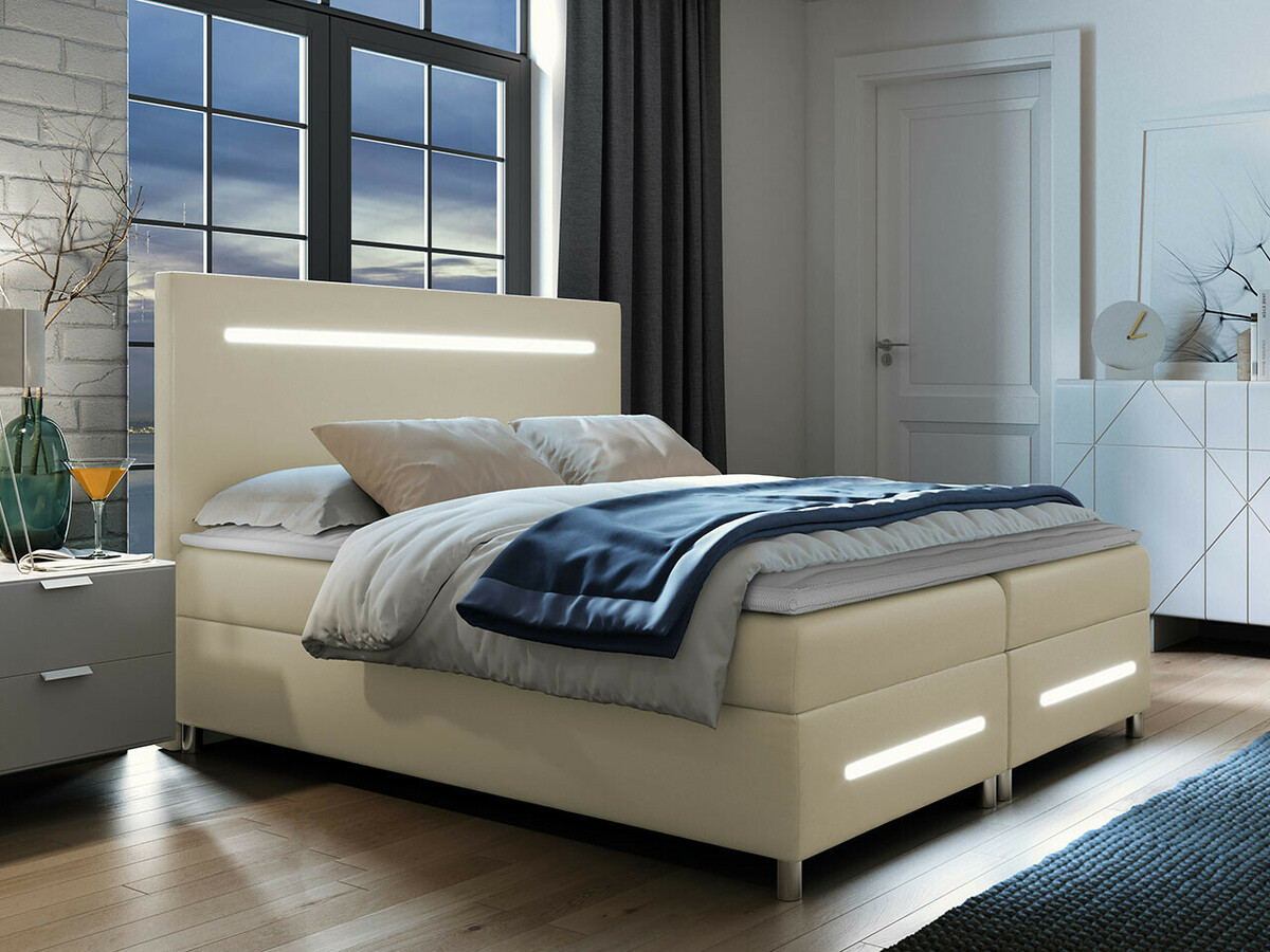 Boxspring postelja Pluvia (Soft 033)