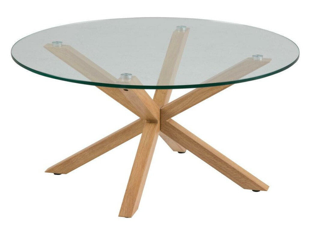 Klubska mizica Norsica 112 (Svetlo rjava)