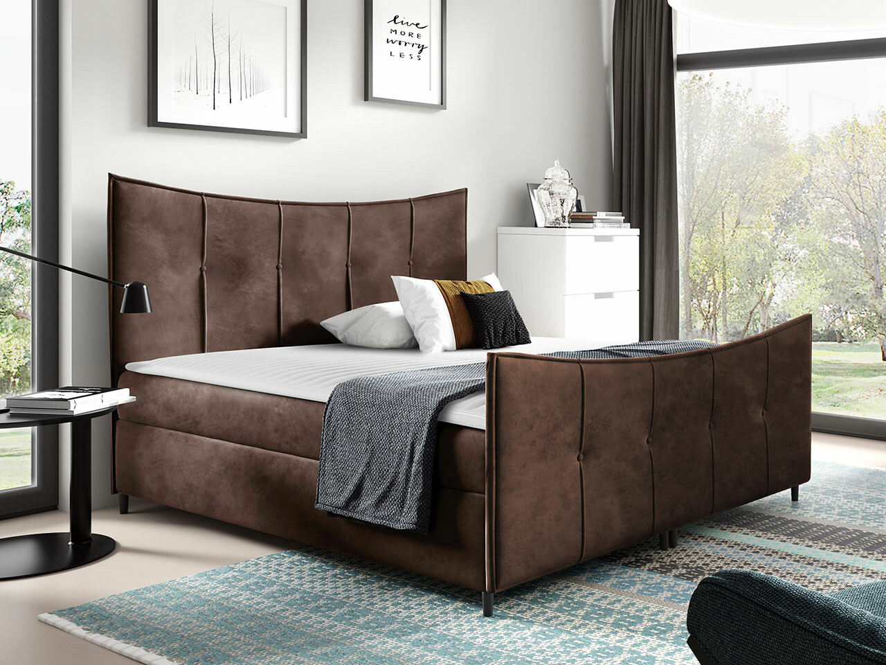 Boxspring postelja Fons (Fresh 4)
