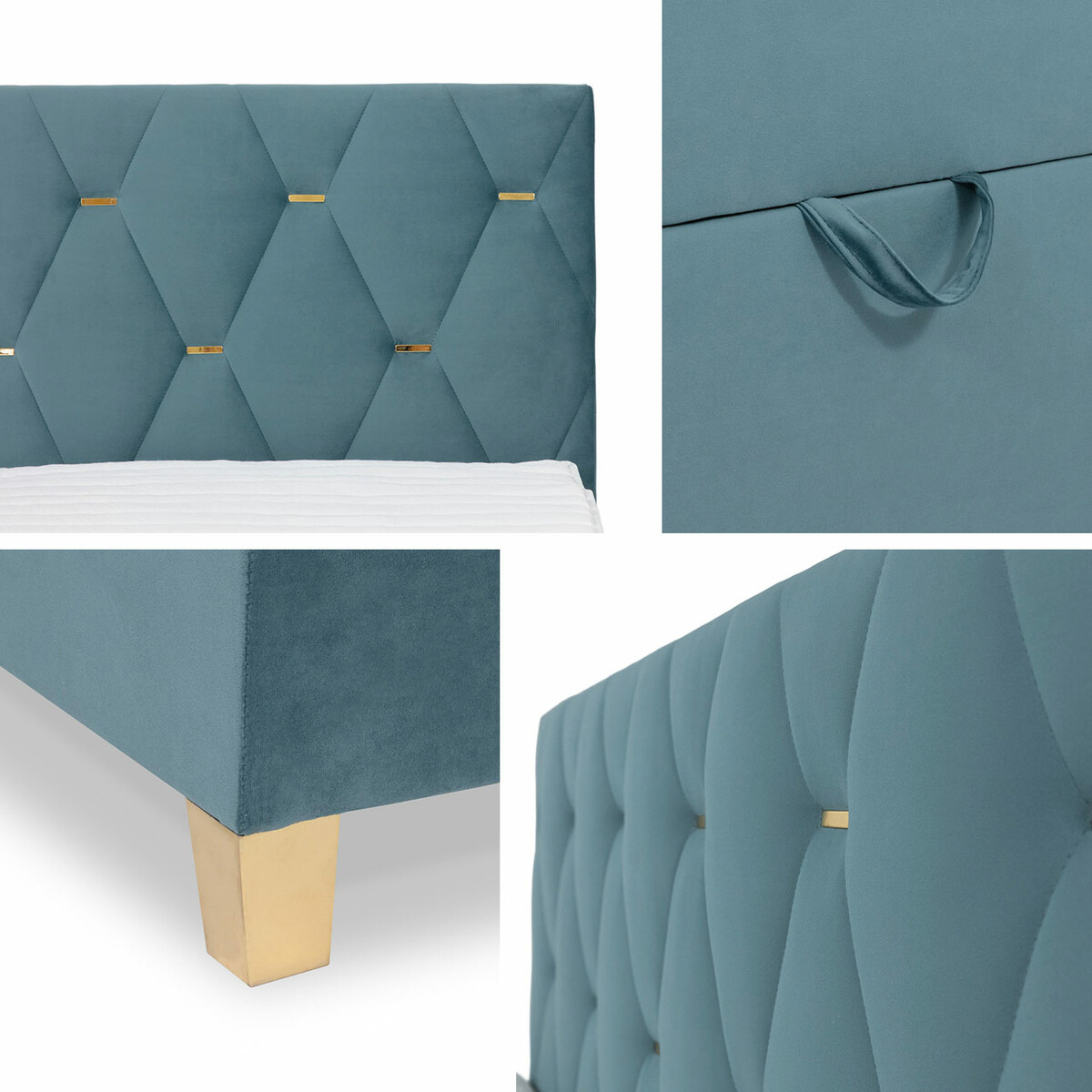 Boxspring postelja Nemus (Fresh 1)