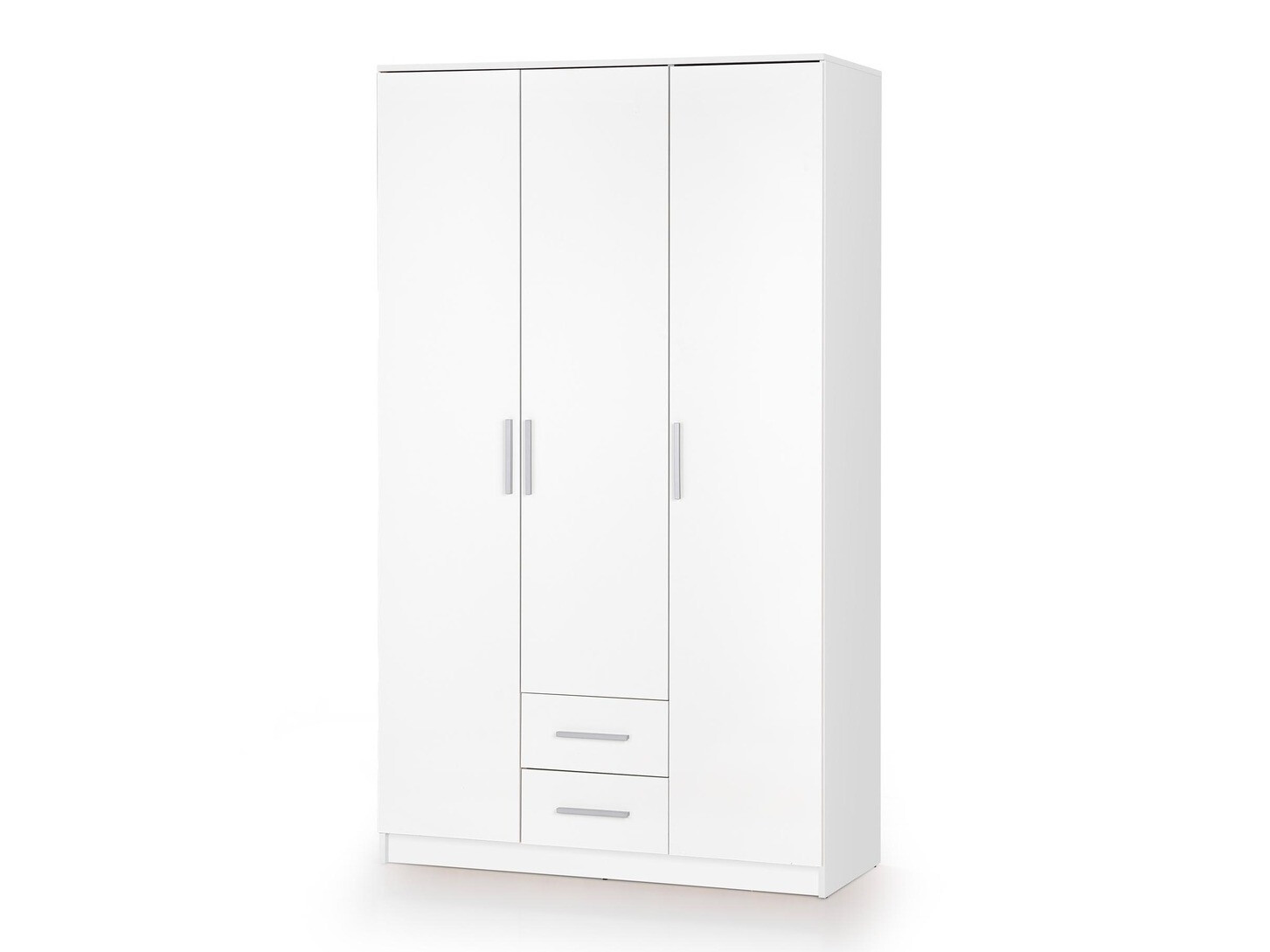 Garderobna omara Cirveso 113 (Bela + Sijaj bela)