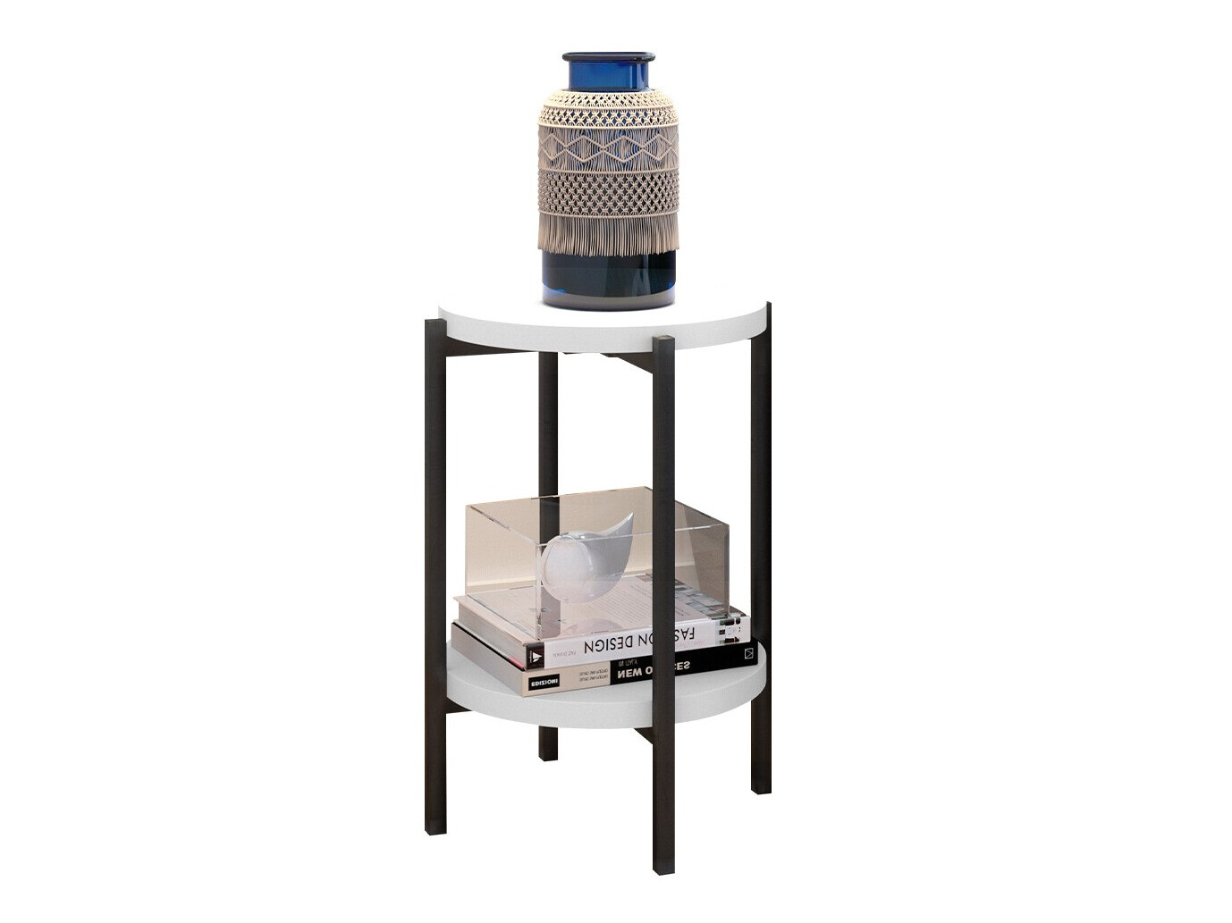 Stranska mizica Providence 179 (Bela + Črna)