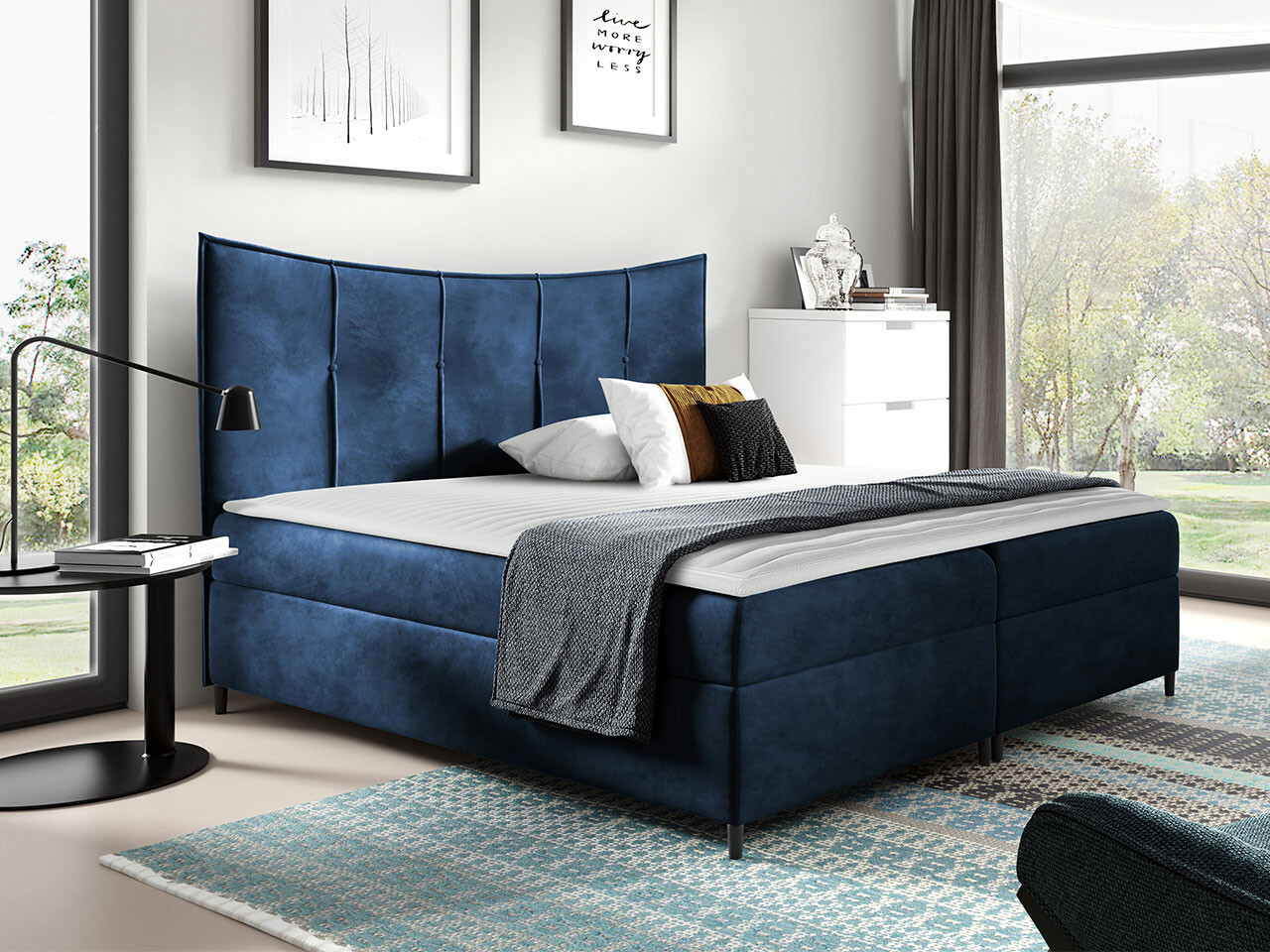 Boxspring postelja Fons I (Fresh 11)