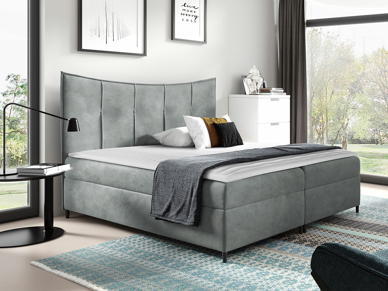 Boxspring postelja Fons I (Fresh 33)