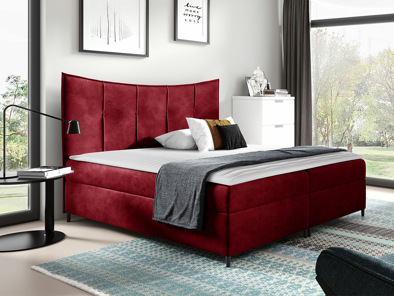 Boxspring postelja Fons I (Fresh 8)