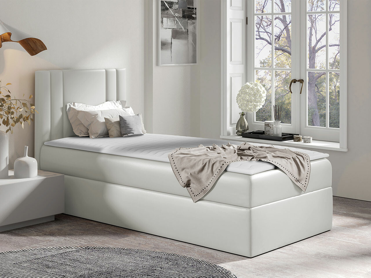 Boxspring postelja Mel I (Mehka 031)