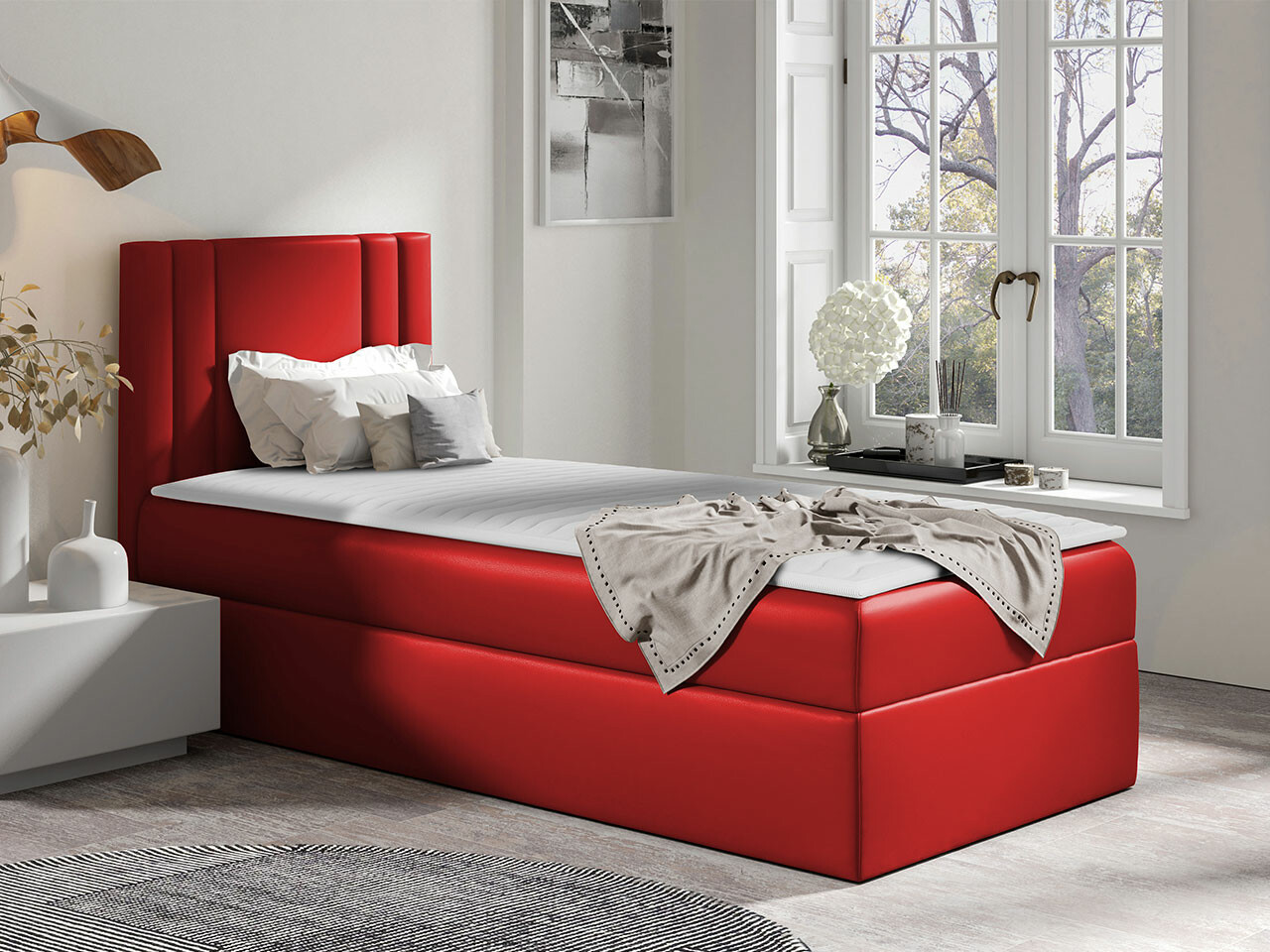 Boxspring postelja Mel I (Soft 010)