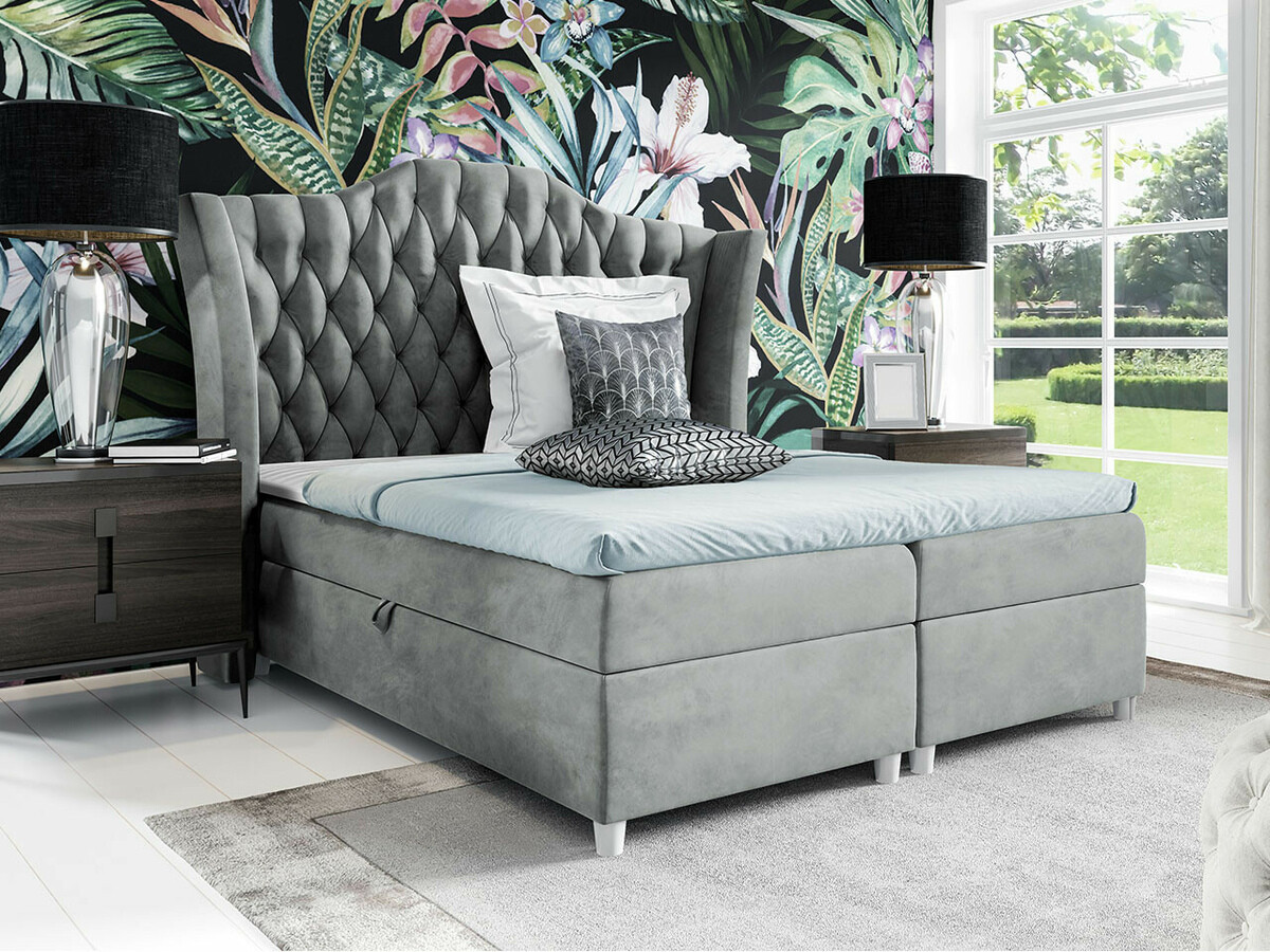 Boxspring postelja Baltimore 183 (Fresh 33)