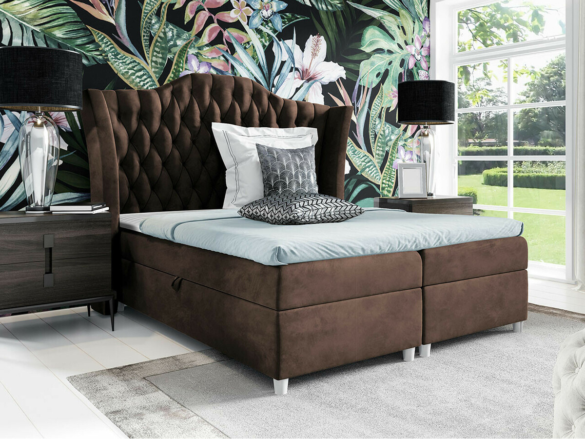 Boxspring postelja Baltimore 183 (Fresh 4)