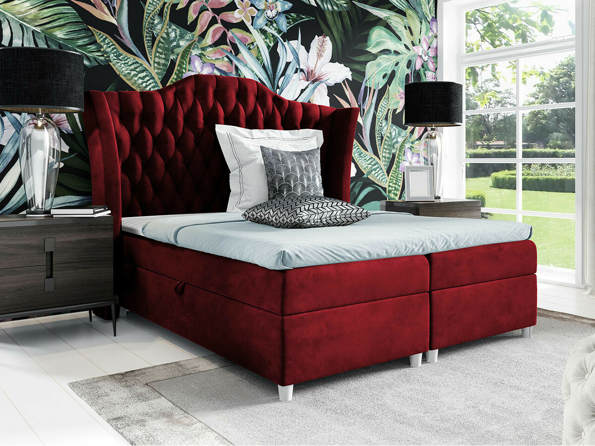 Boxspring postelja Baltimore 183 (Fresh 8)