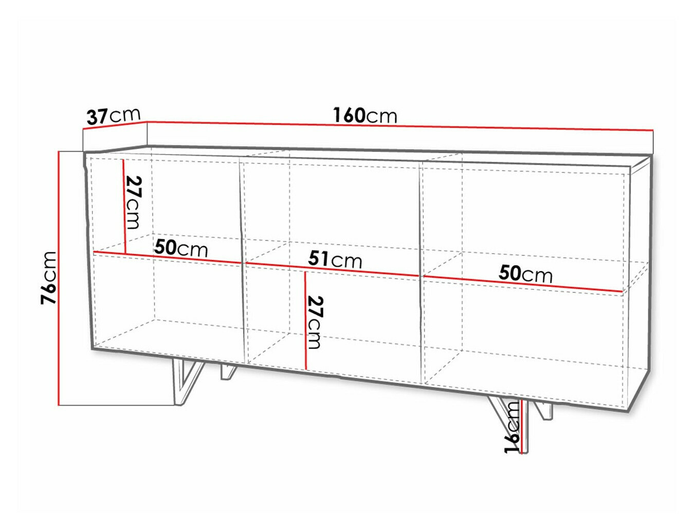 Omarica Audis (Bela + Sijaj bela)