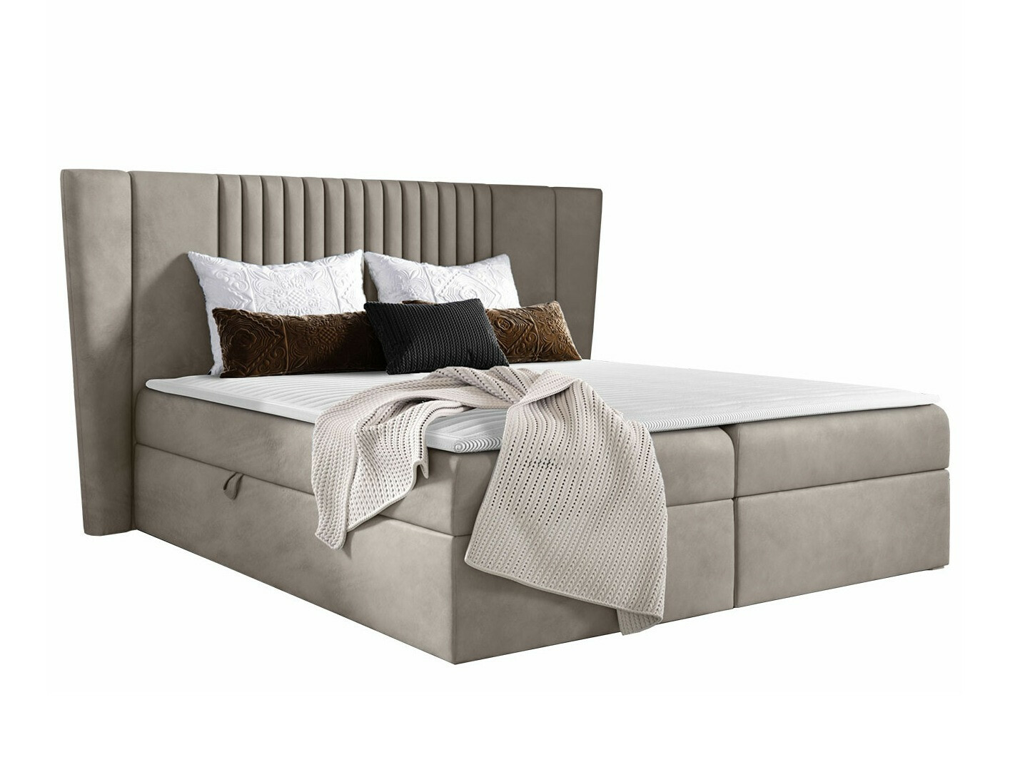 Boxspring postelja Fenestra (Magic Velvet 2209)