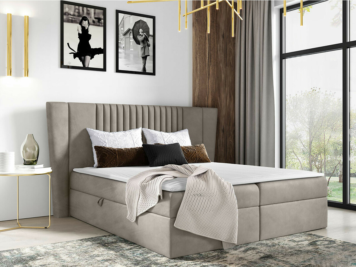 Boxspring postelja Fenestra (Magic Velvet 2209)