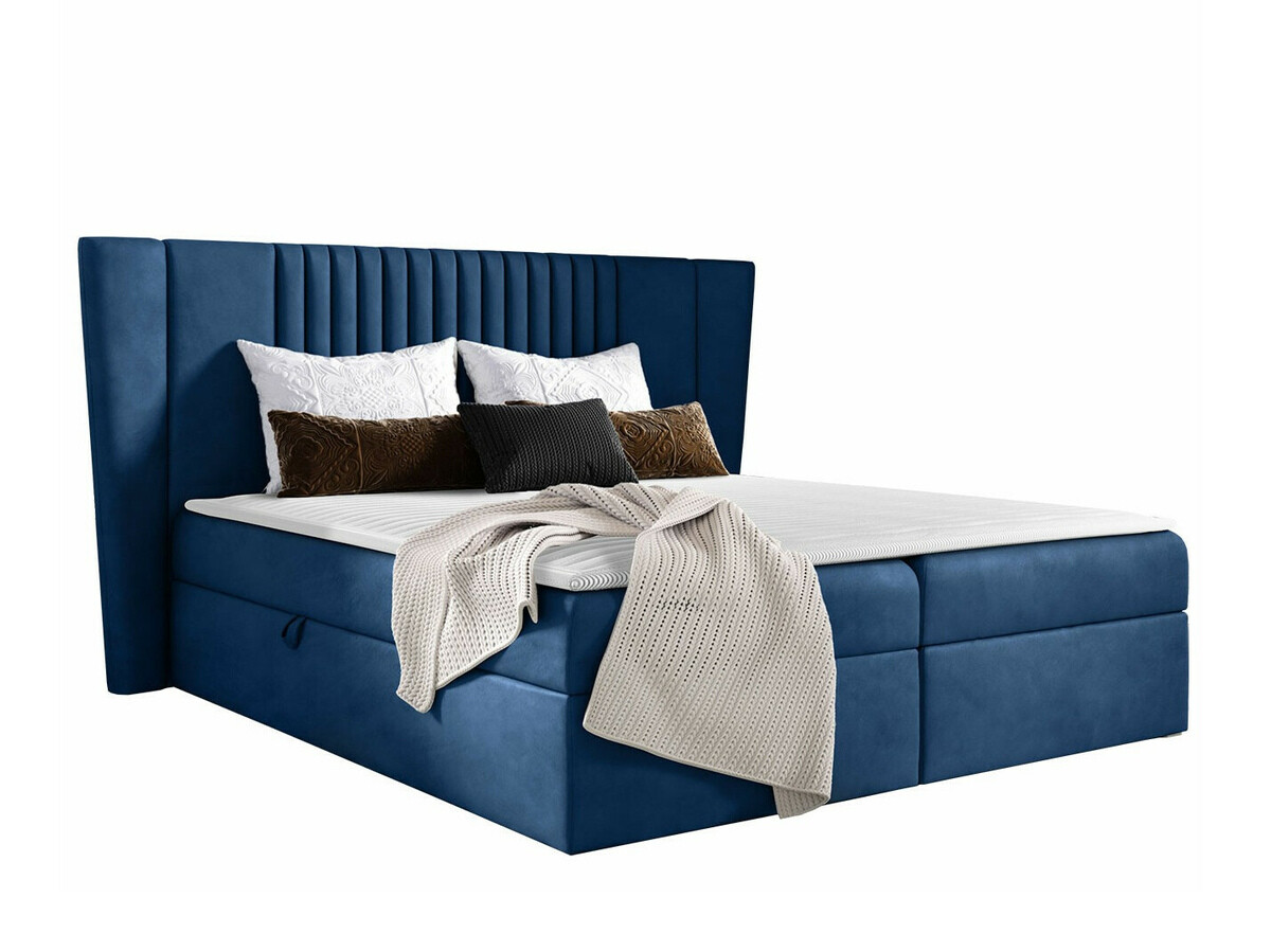 Boxspring postelja Baltimore 184 (Magic Velvet 2297)