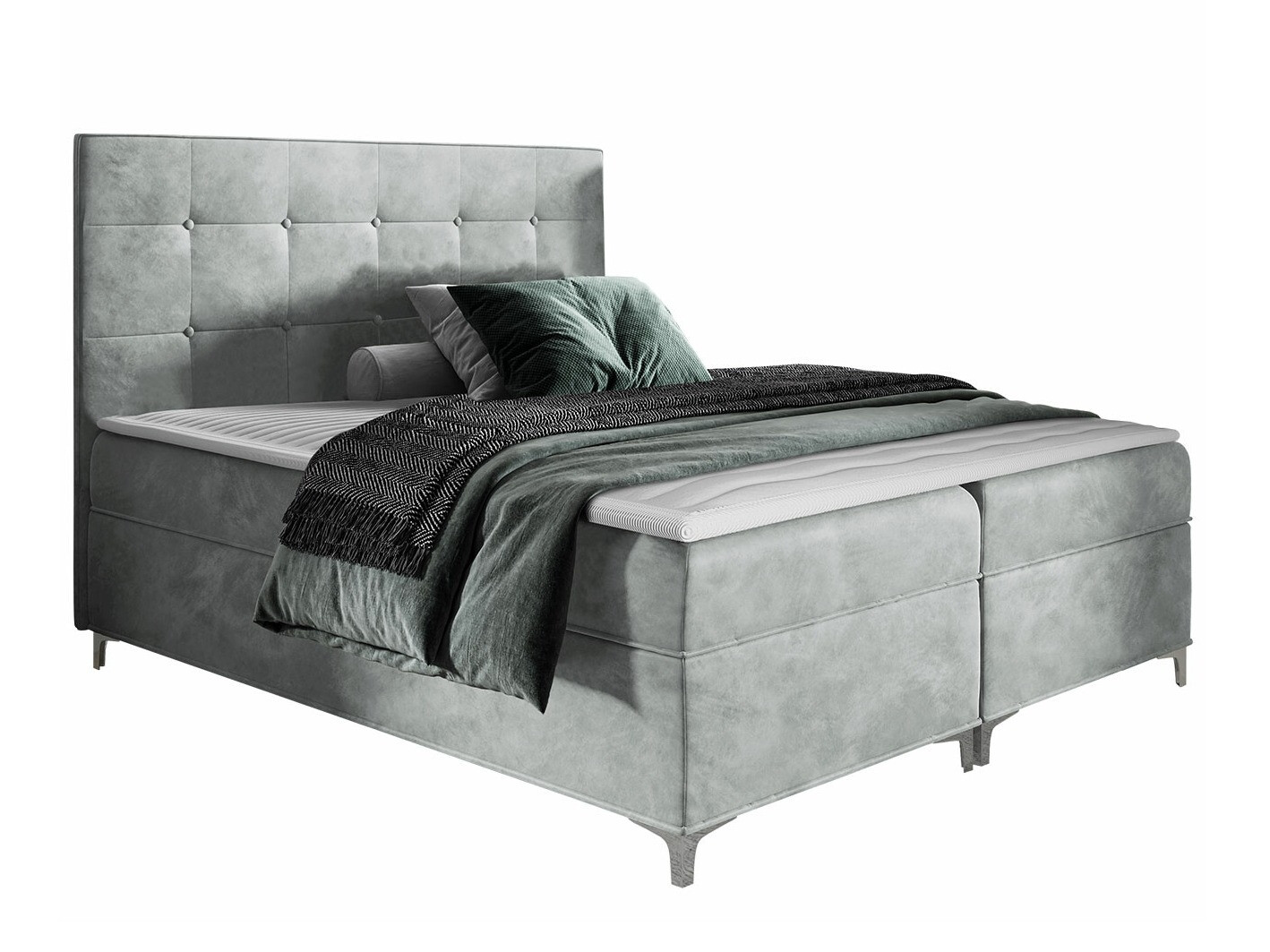 Boxspring postelja Baltimore 185 (Fresh 33)