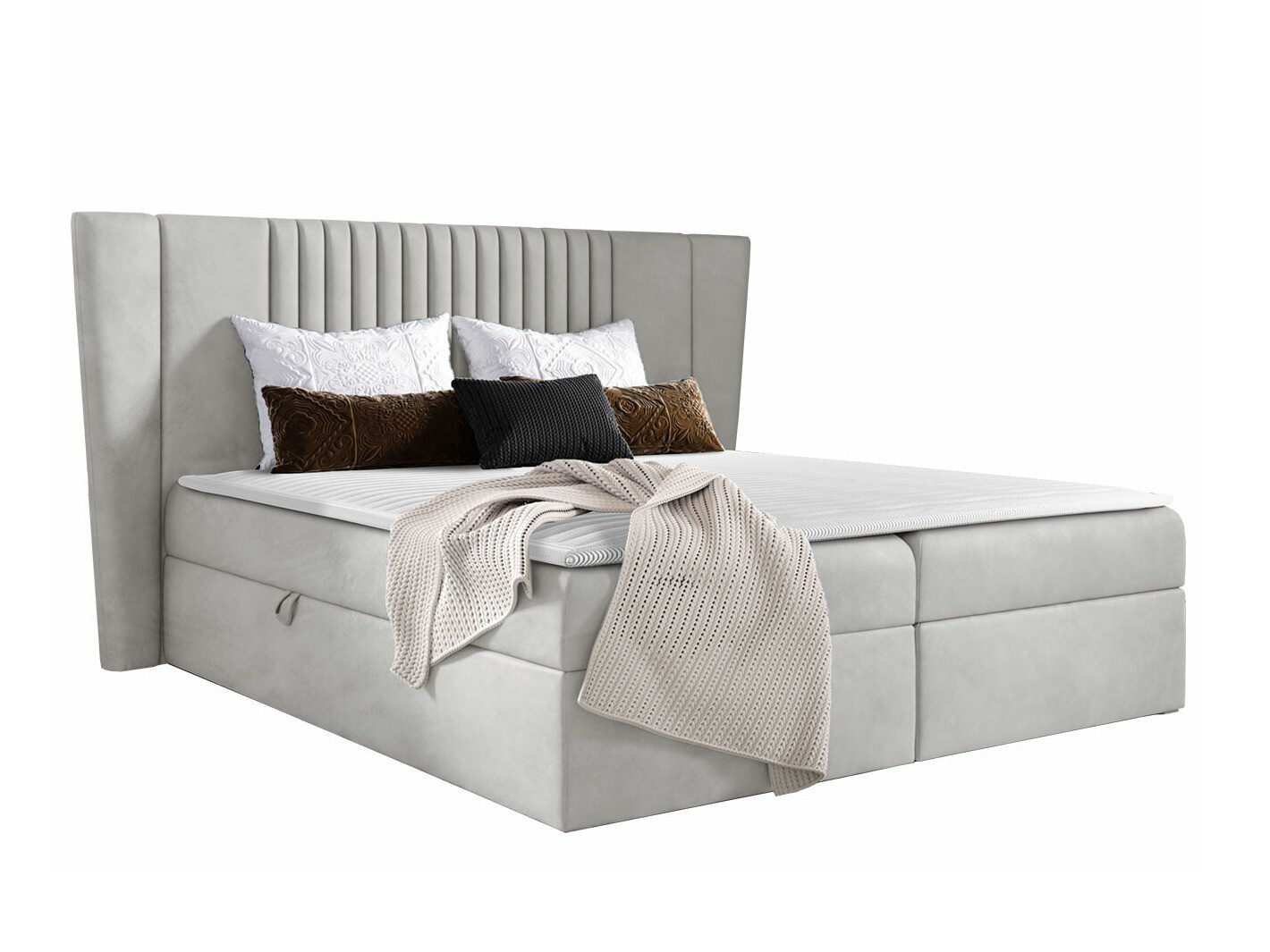 Boxspring postelja Fenestra (Magic Velvet 2239)