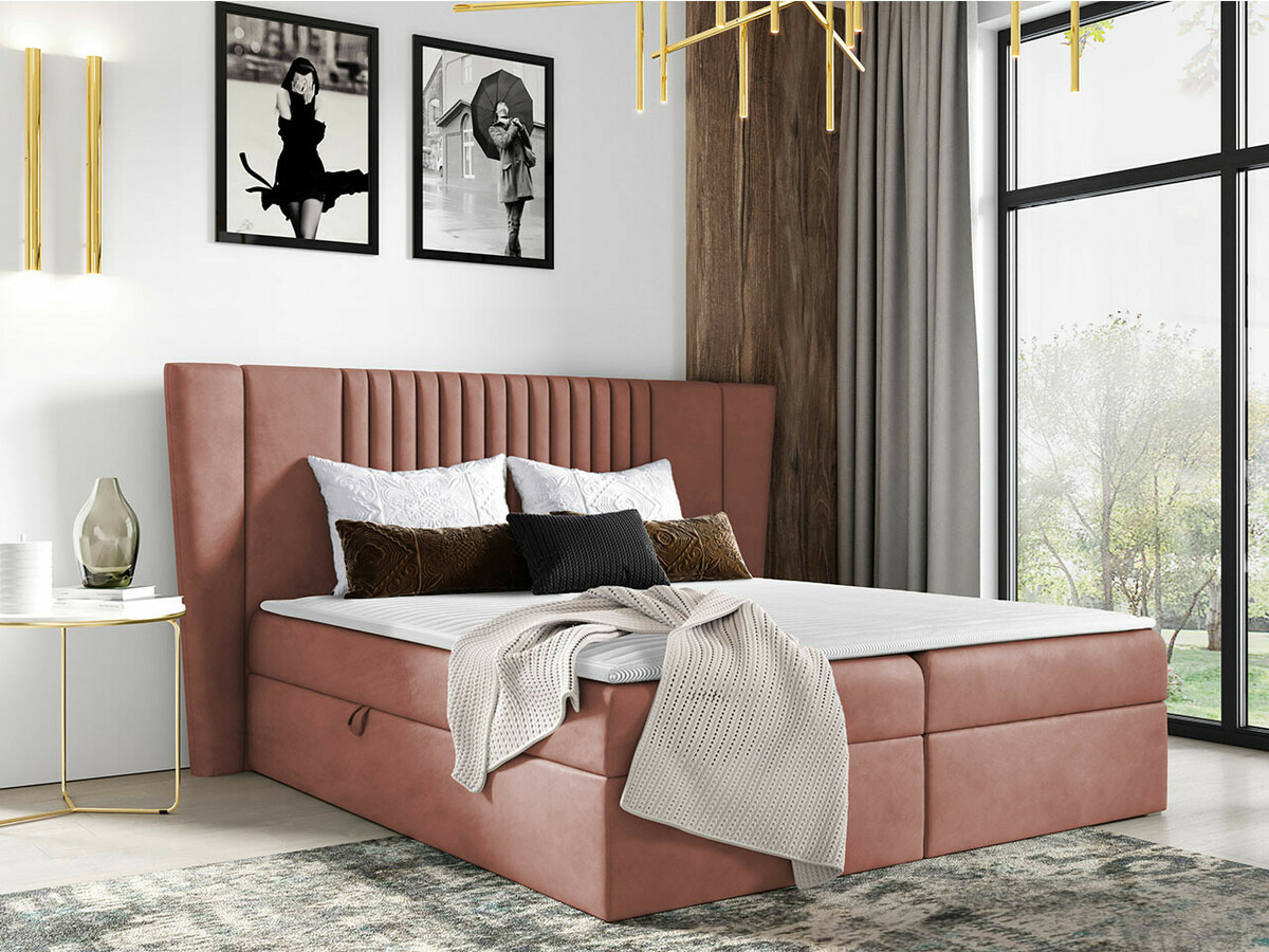 Boxspring postelja Fenestra (Magic Velvet 2258)
