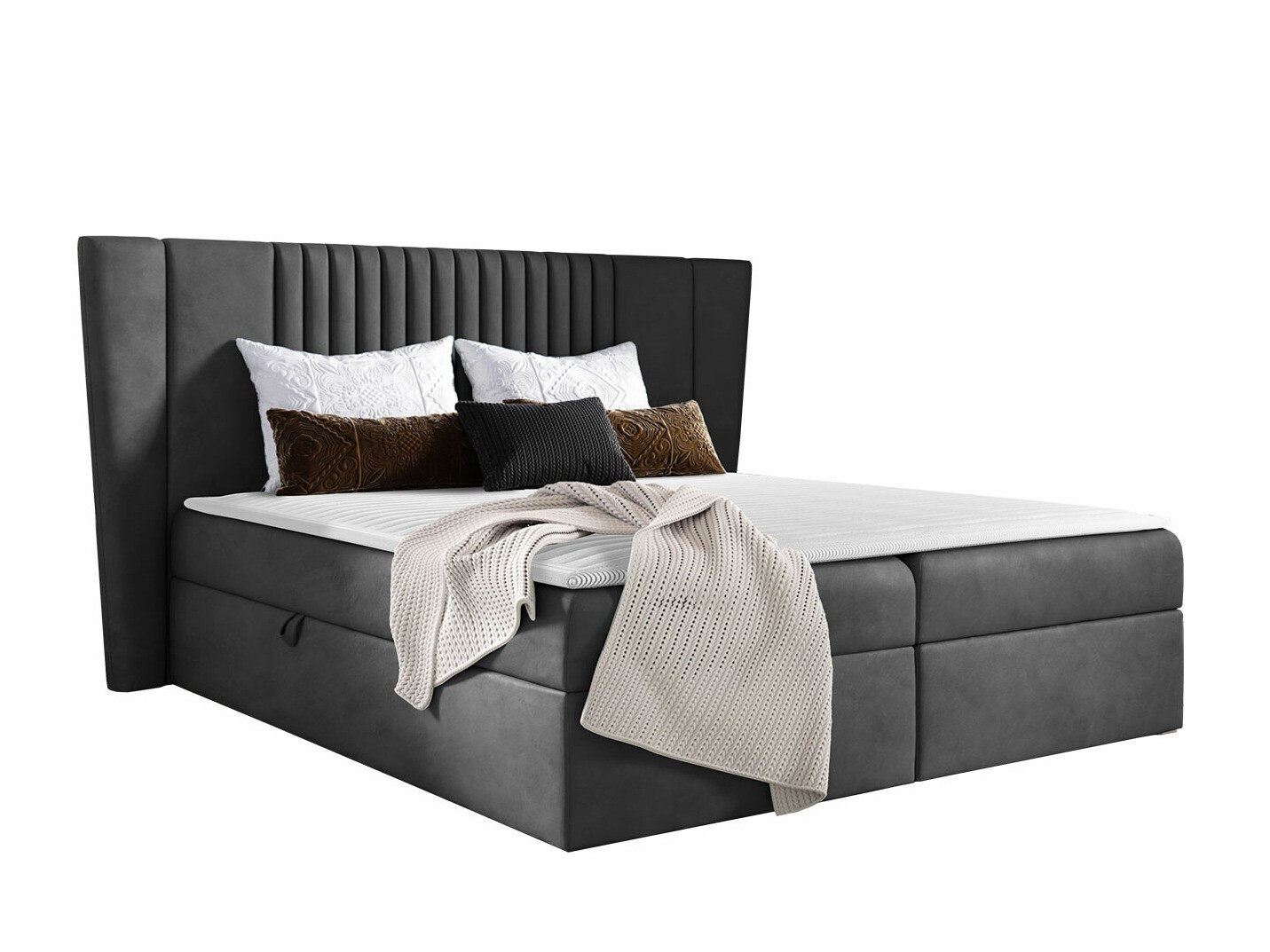 Boxspring postelja Fenestra (Magic Velvet 2271)