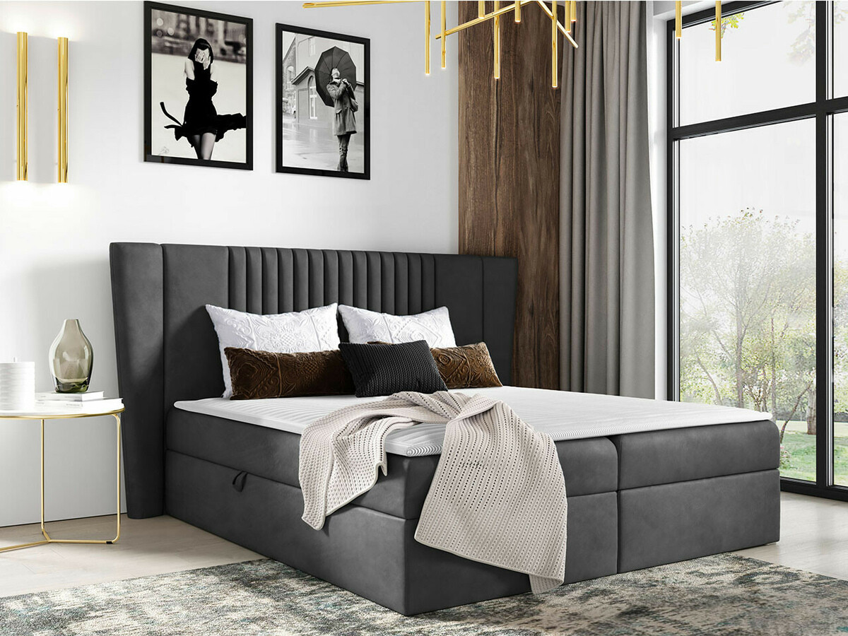 Boxspring postelja Fenestra (Magic Velvet 2271)