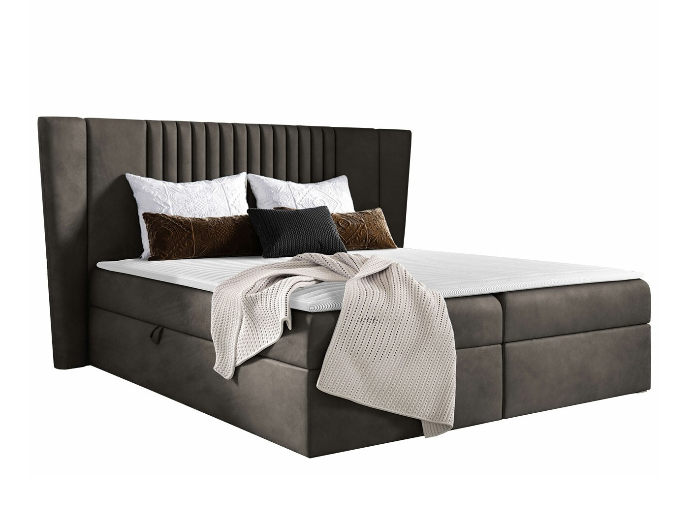 Boxspring postelja Fenestra (Magic Velvet 2273)