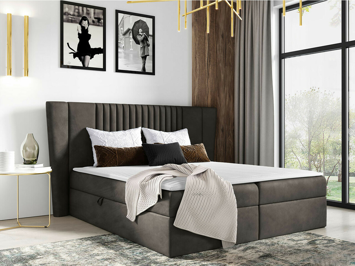 Boxspring postelja Fenestra (Magic Velvet 2273)