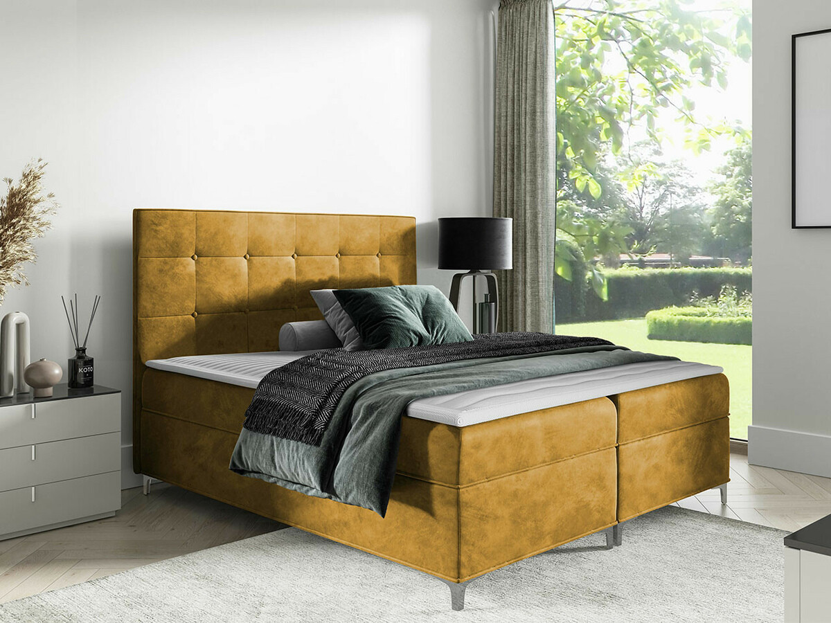 Boxspring postelja Porta (Fresh 37)