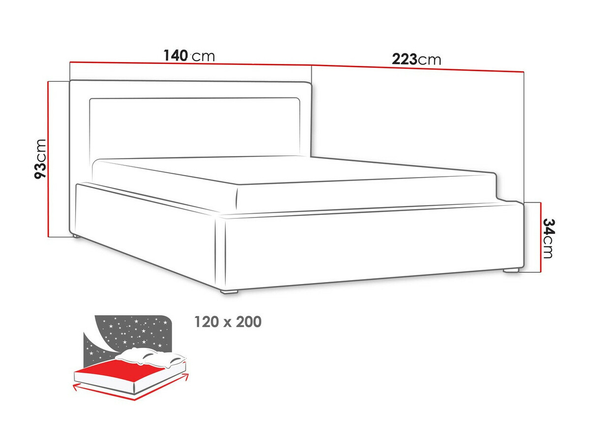 Postelja Pomona 102 (Victoria 14 863)