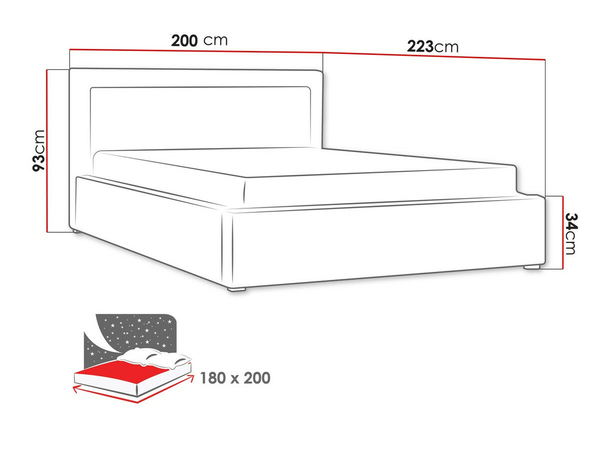 Postelja Pomona 102 (Victoria 14 865)