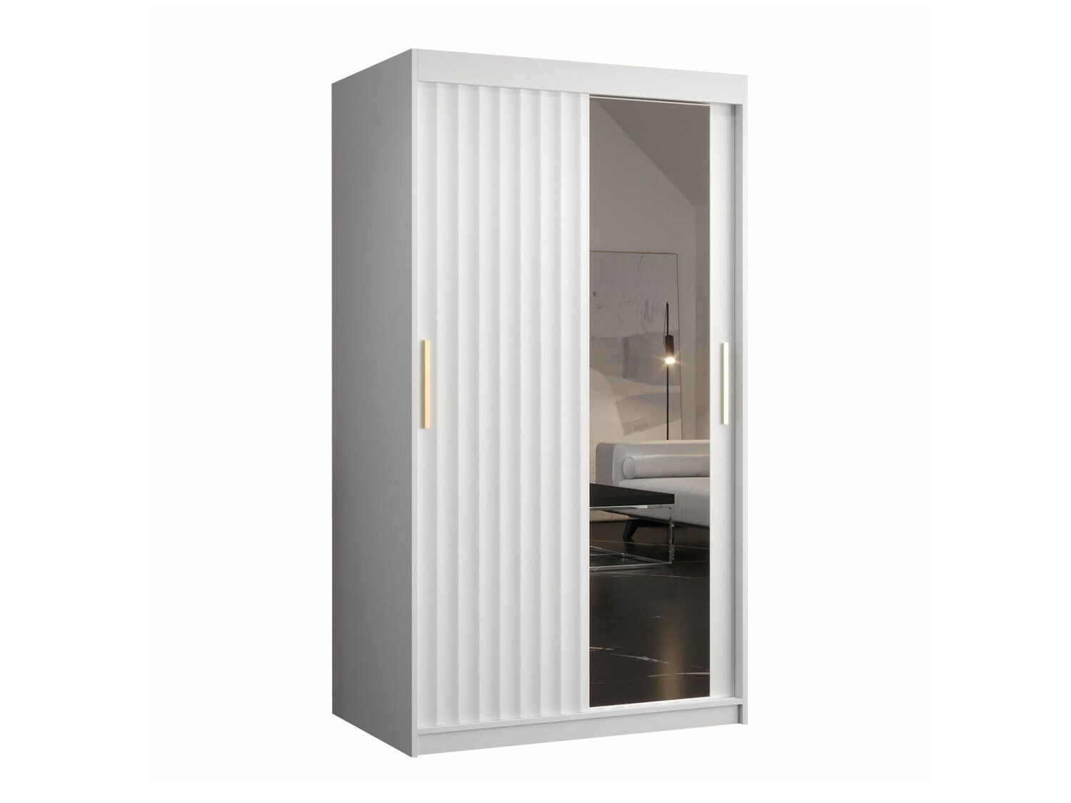 Garderobna omara Hartford 337 (Bela)