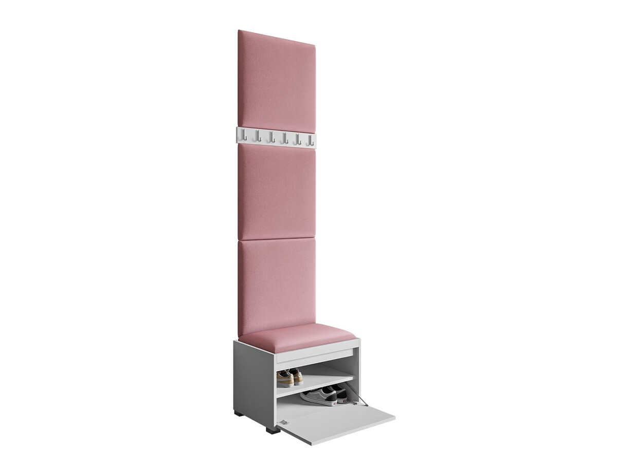 Komplet za predsobo Comfivo Pinus IX (Bela + Manila 32)