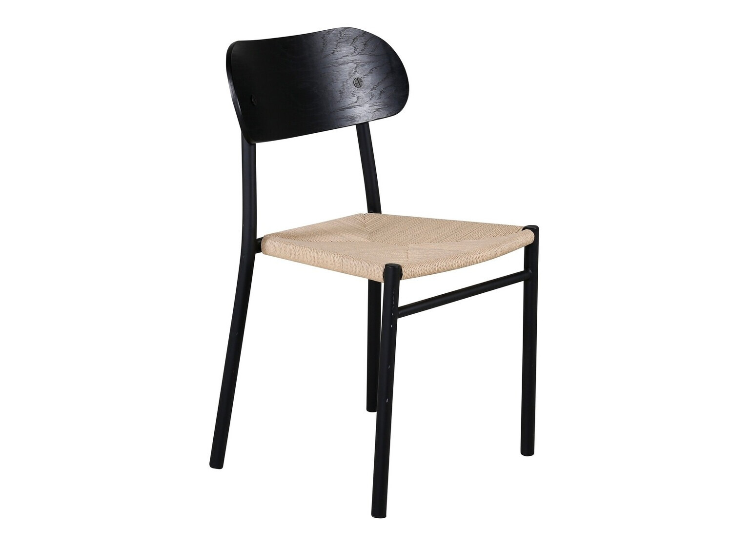 Stol Dallas 254 (Črna + Svetlo rjava)