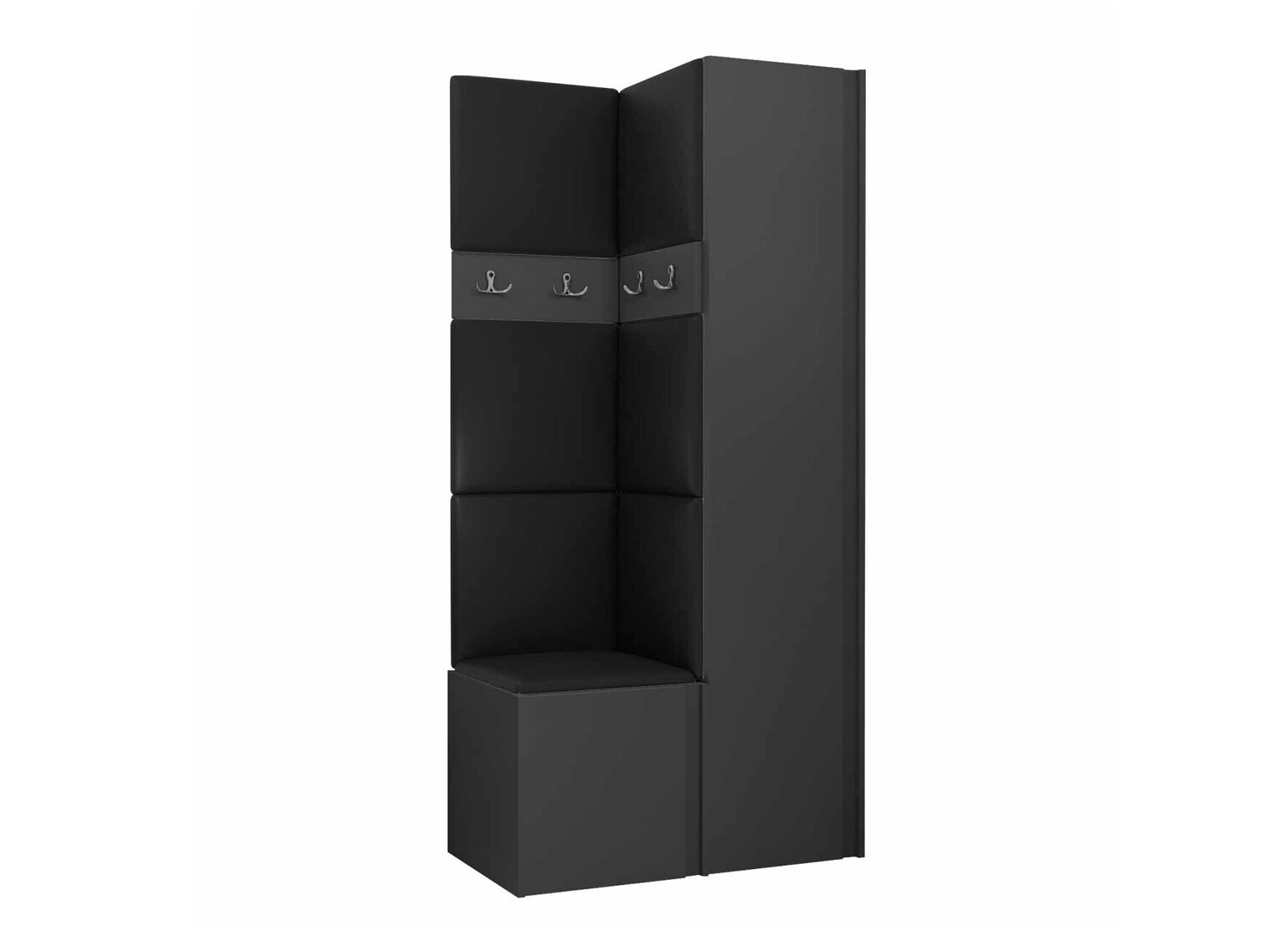 Komplet za predsobo Pinis XXIV (Grafit)