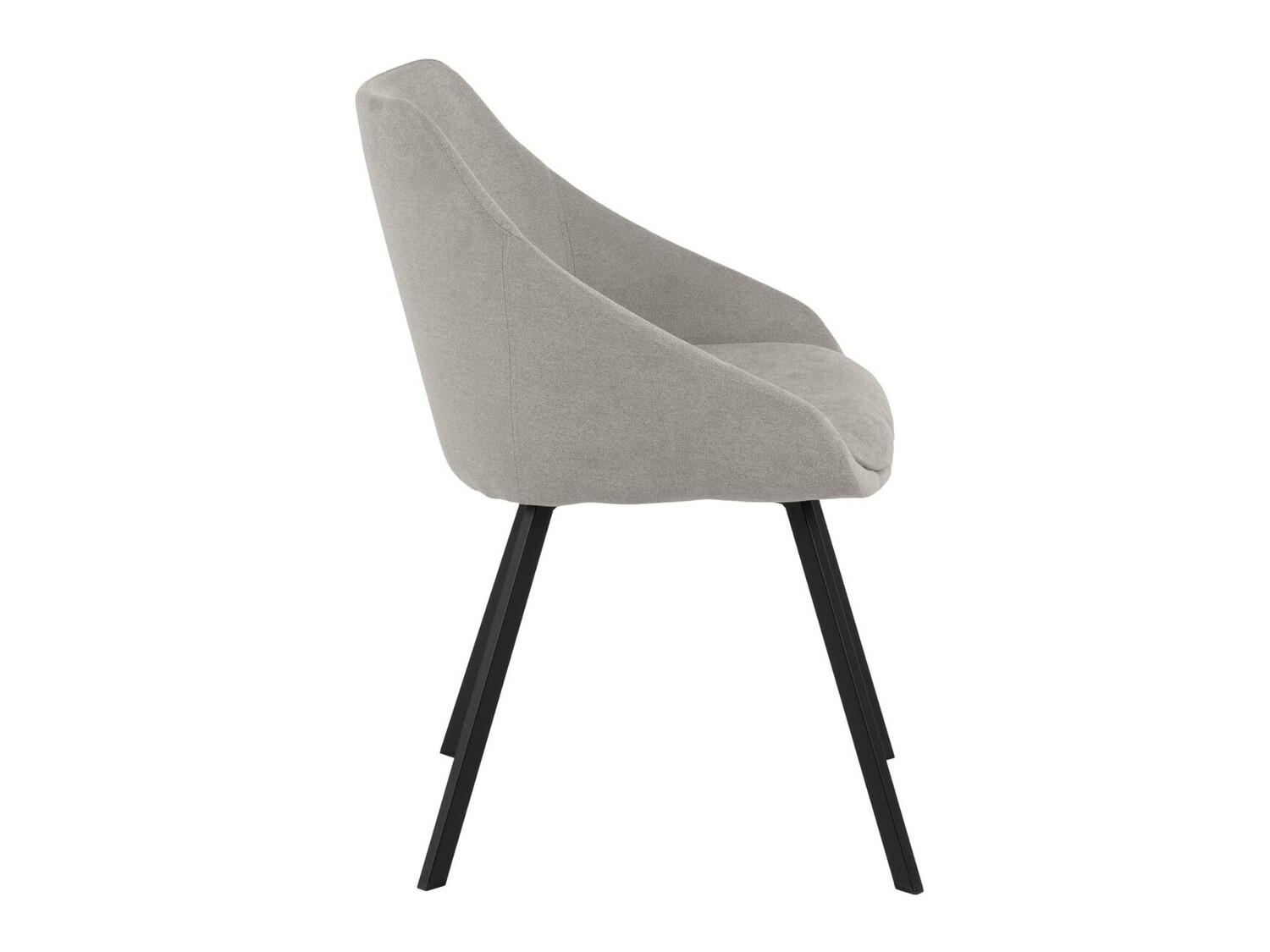 Stol Norsica 458 (Svetlo siva + Črna)