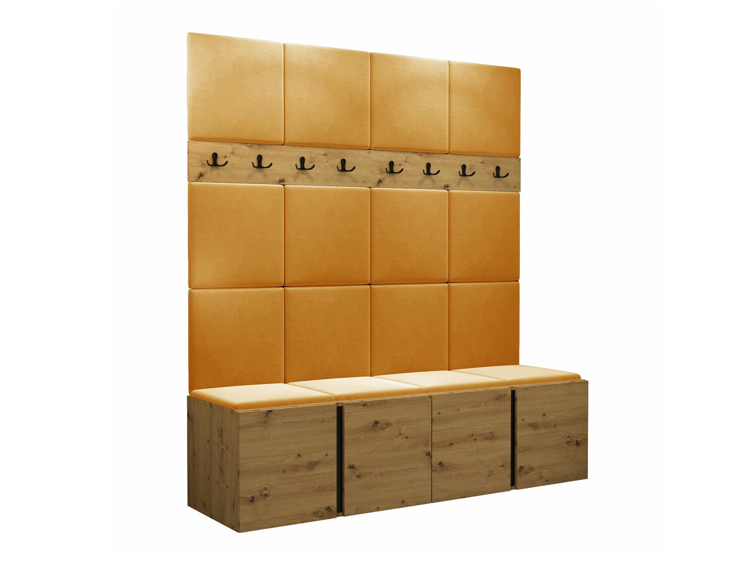 Komplet za predsobo Pinis V (Artisan hrast)