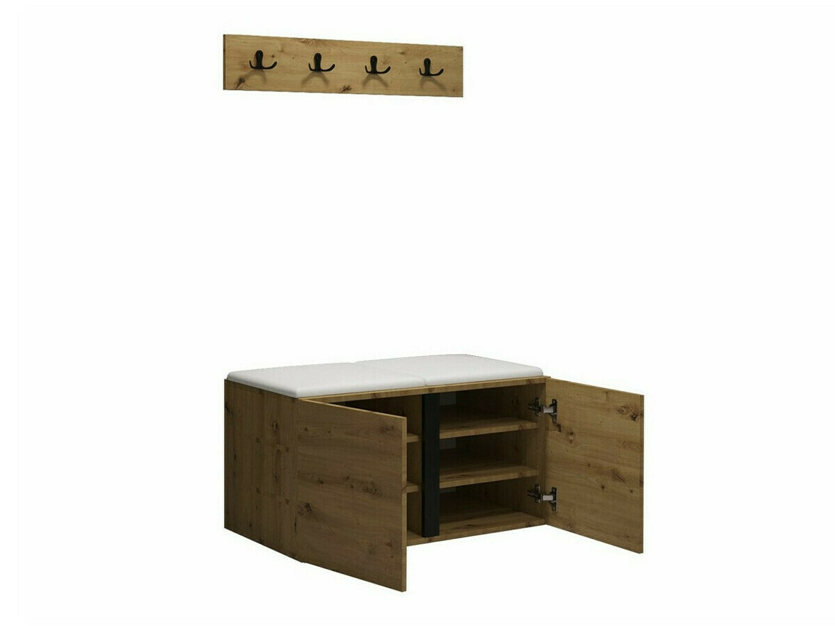 Komplet za predsobo Pinis VI (Artisan hrast)