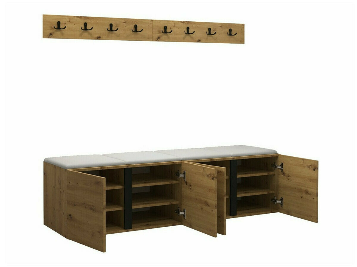 Komplet za predsobo Pinis VII (Artisan hrast)
