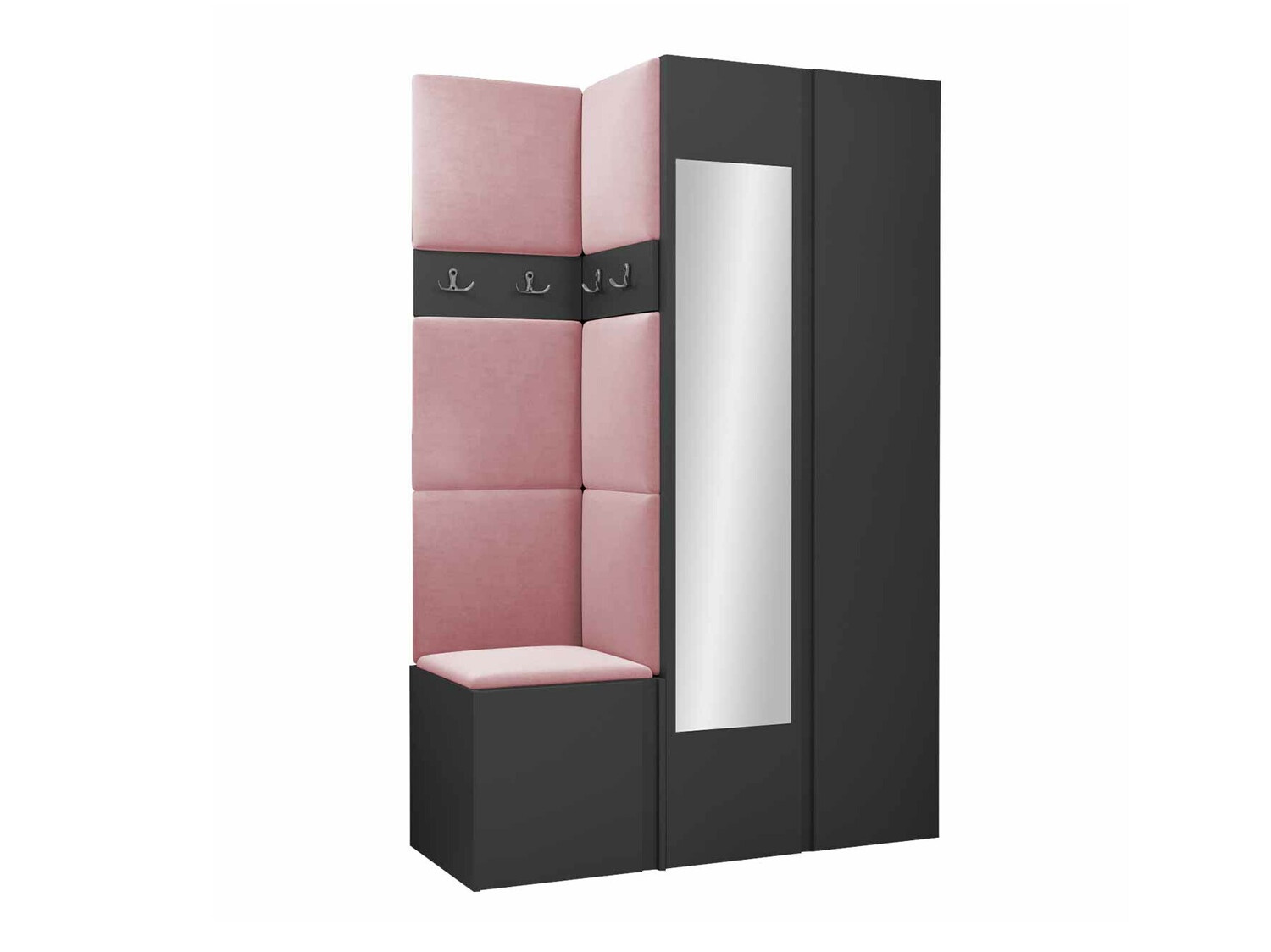 Komplet za predsobo Pinis XXVI (Grafit)