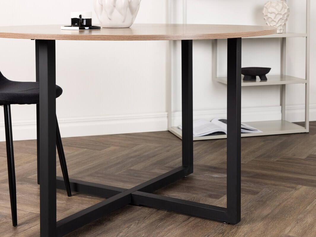 Miza Dallas 4897 (Črna + Oreh)