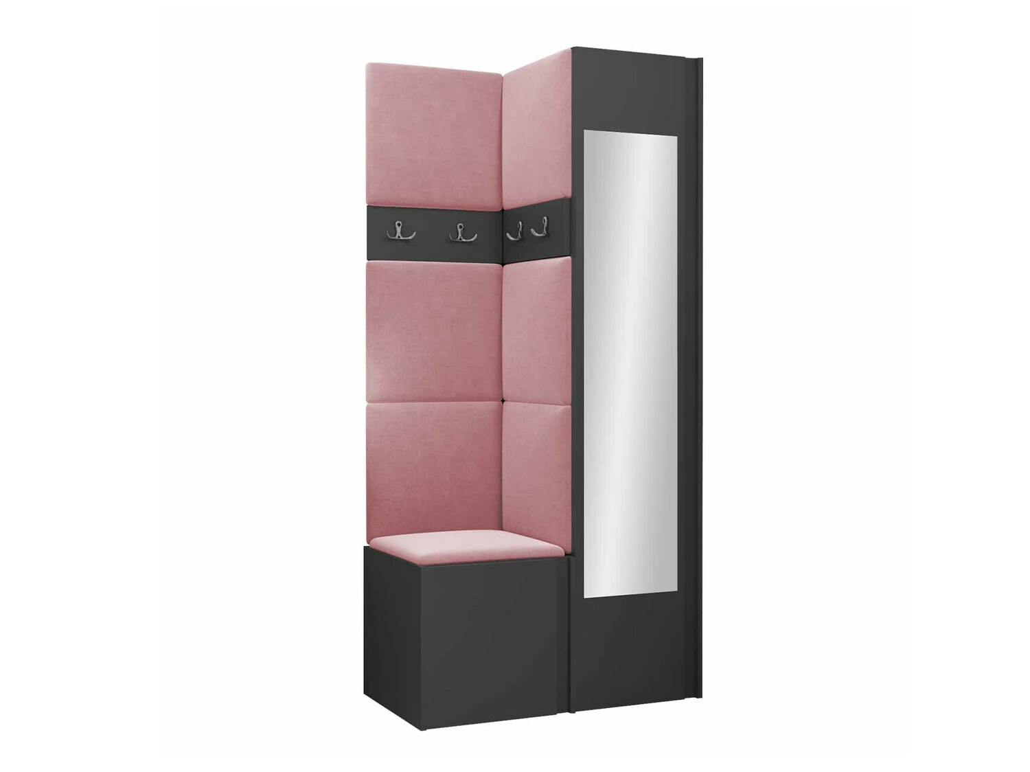 Komplet za predsobo Hartford 354 (Grafit)