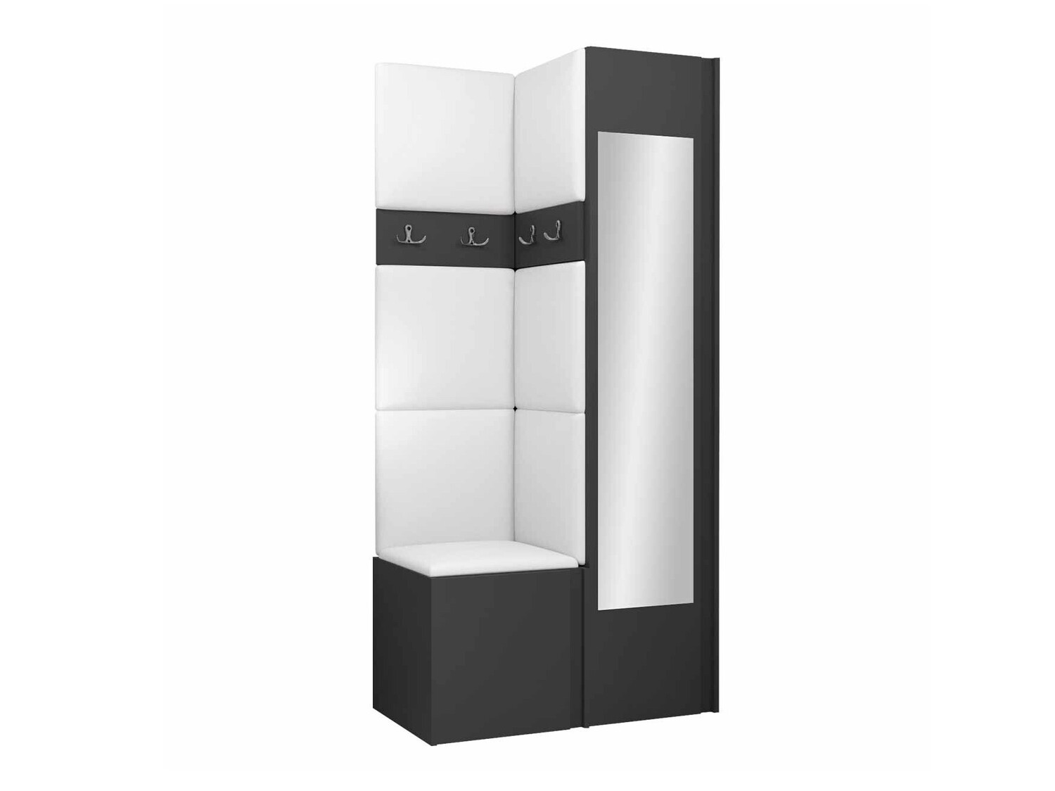 Komplet za predsobo Pinis XXV (Grafit)