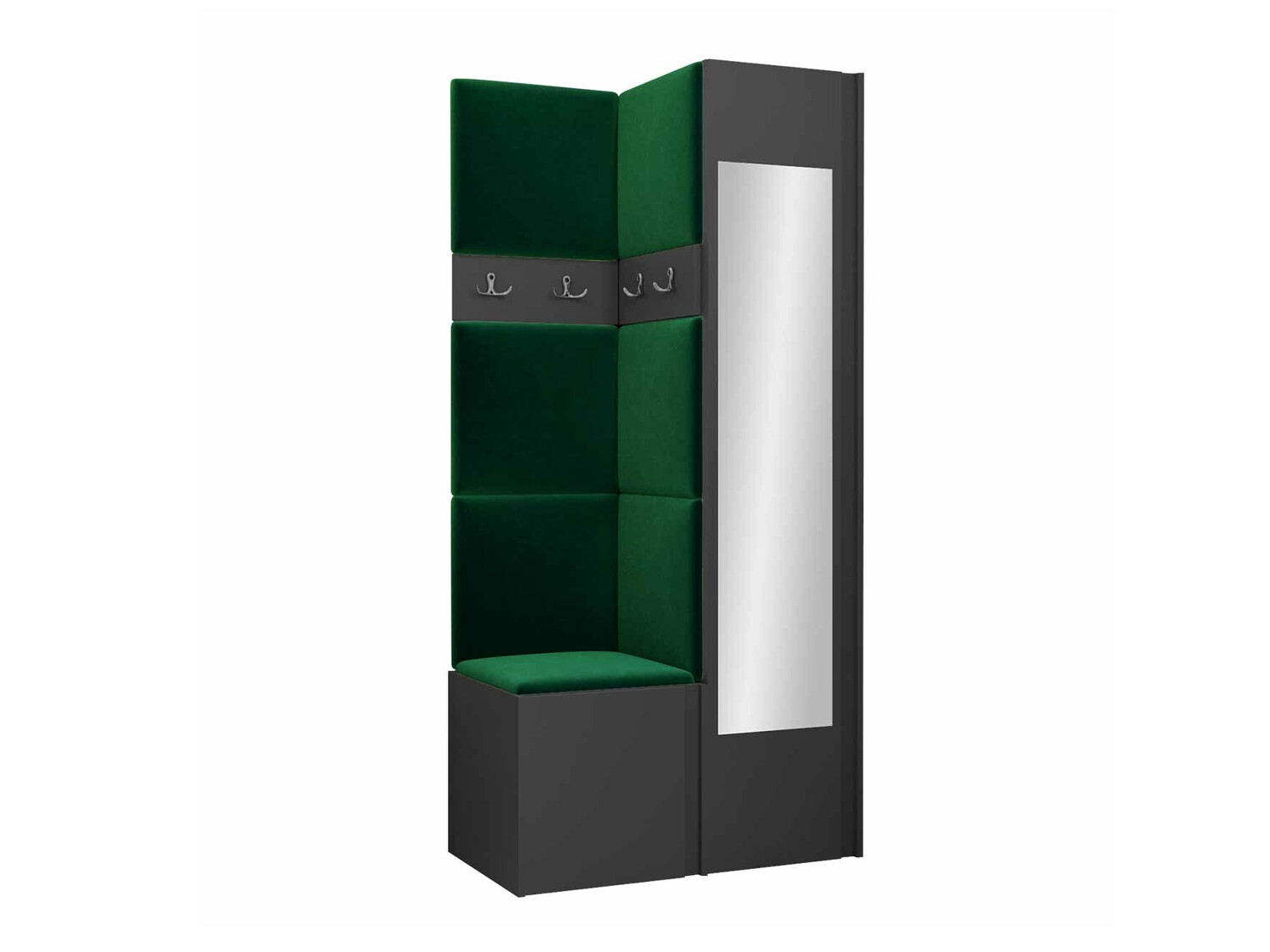 Komplet za predsobo Pinis XXV (Grafit)