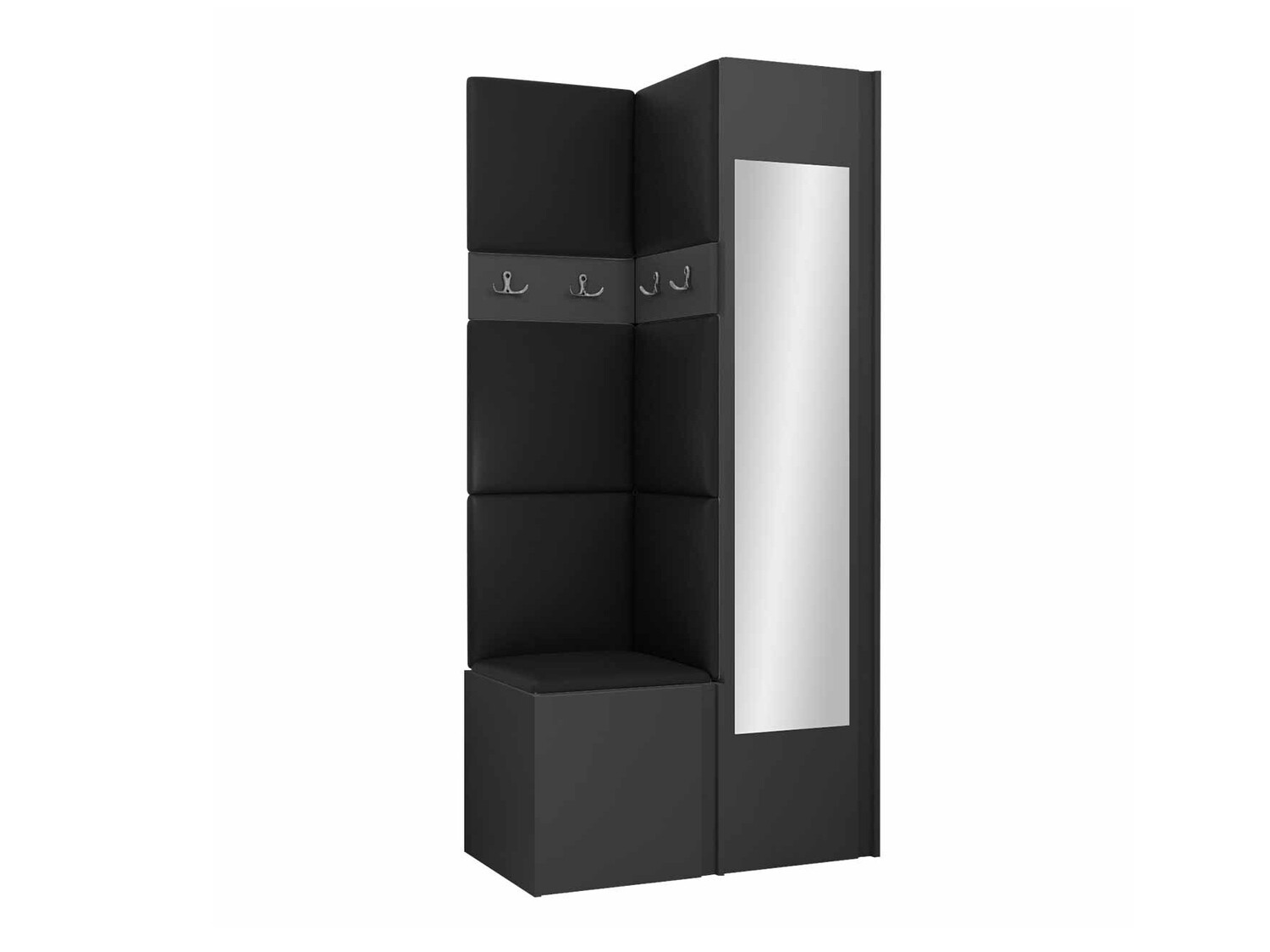 Komplet za predsobo Hartford 354 (Grafit)